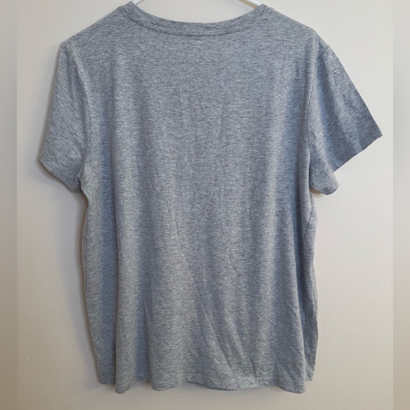 Isabel by Ingrid and Isabel Maternity Mama Women’s T-shirt Grey Size Large NWT - Picture 4 of 5